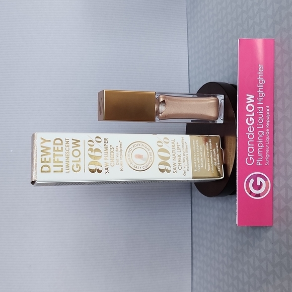 Grande Cosmetics Grande Glow Plumping Liquid Highlighter - French Pearl - Picture 6 of 11